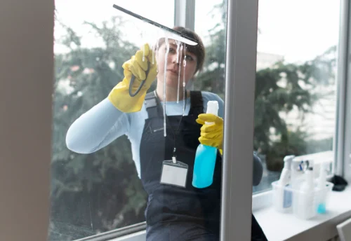 Nettoyage de vitres intérieures et extérieures à Chevrières